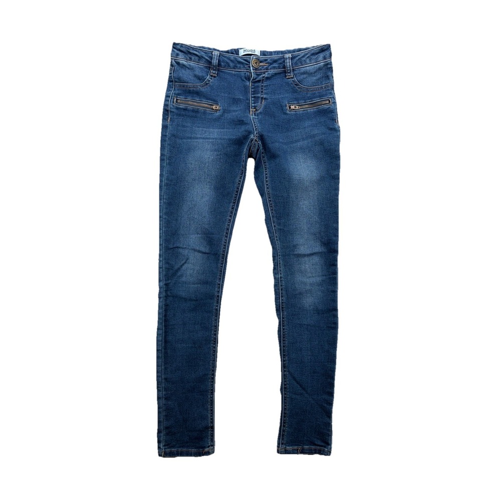 skinny Y2K Mudd Jeans Size Womens 00/girls 12 With Adjustable Waist